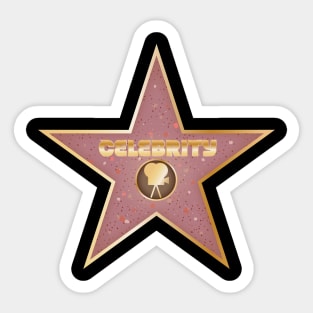 Celebrity Star Sticker